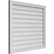 Ekena Millwork Vertical Surface Mount PVC Gable Vnt: Non-Functional, w/2"W x 1-1/2"H, Brickmould Frame, 36"W x 32"H GVPVE36X3202SN - alternate 3